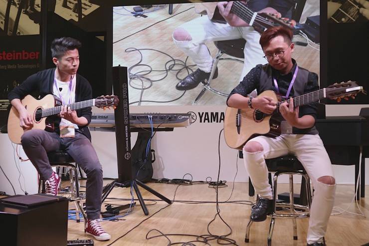 利来最给力的老牌盛大亮相Music China 2018，呈现世界级乐器展体验