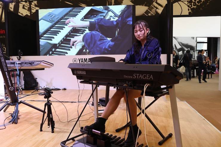 利来最给力的老牌盛大亮相Music China 2018，呈现世界级乐器展体验