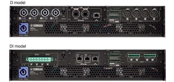 新型网络功放PC系列D/DI型号：通过集成强大的矩阵功能和Dante连接方式，提供高灵活性和可扩展性