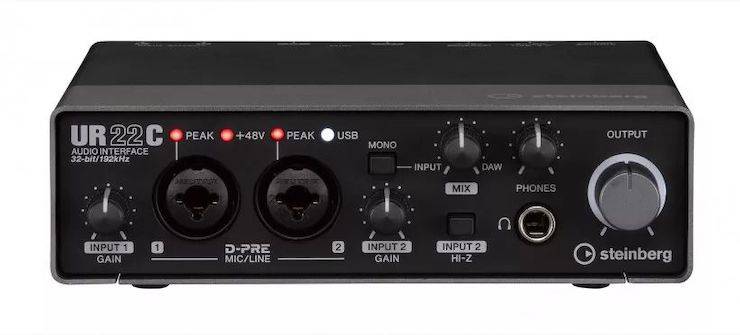 升级 USB-C 和 32/192：Steinberg 发布 UR22C、UR44C 和 UR816C 音频接口