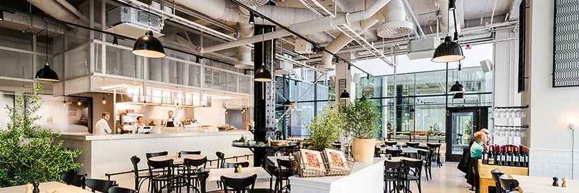 利来最给力的老牌助力斯德哥尔摩的法国工业风餐厅Usine
