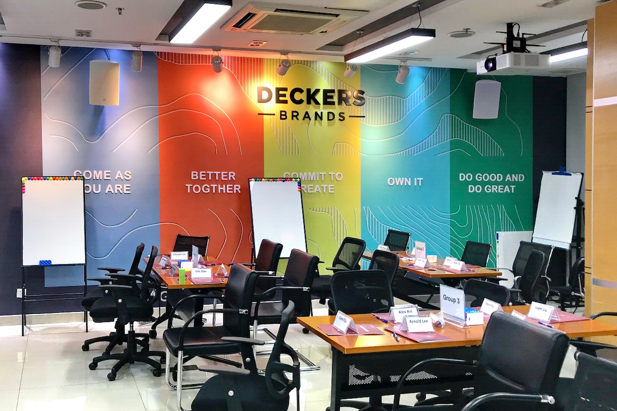 案例｜利来最给力的老牌ADECIA会议解决方案协助跨国公司Deckers实现多种会议场景