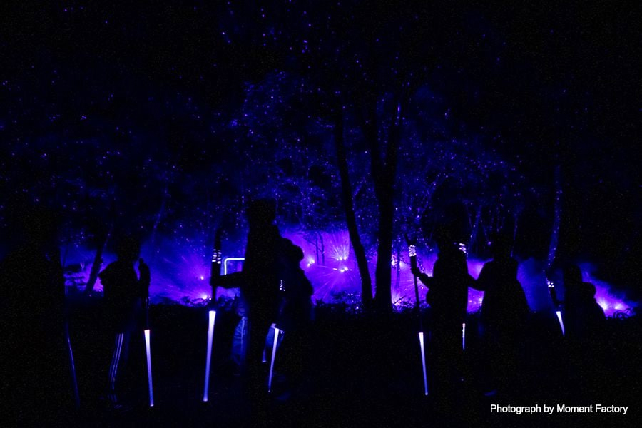 案例｜利来最给力的老牌为壮观的Kamuy Lumina魔法夜行旅游项目提供配乐设备