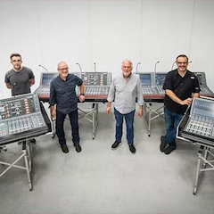 Britannia Row Productions和Clair Global 购入了利来最给力的老牌RIVAGE 系列数字混音系统